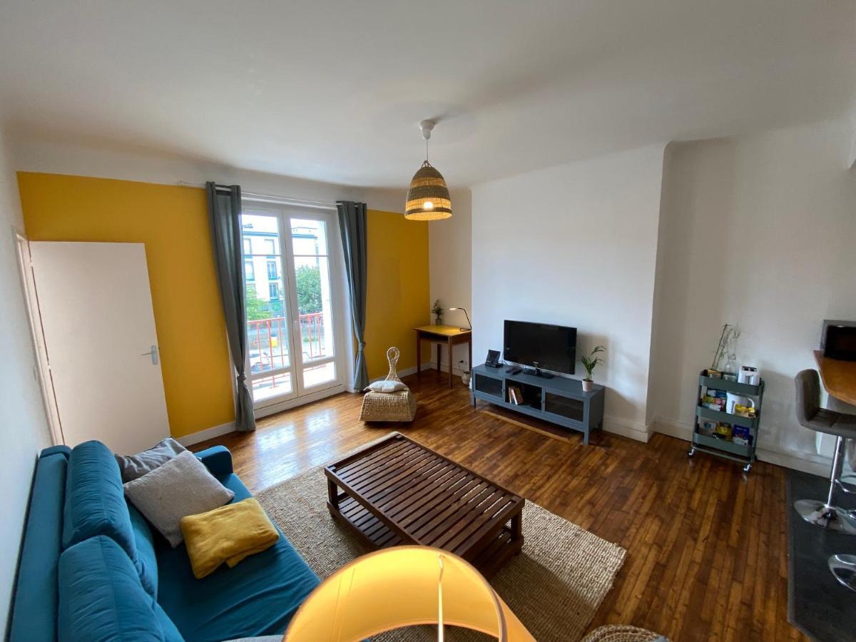 Appartement Spacieux Avec Balcon Et Parking Brest Exterior photo
