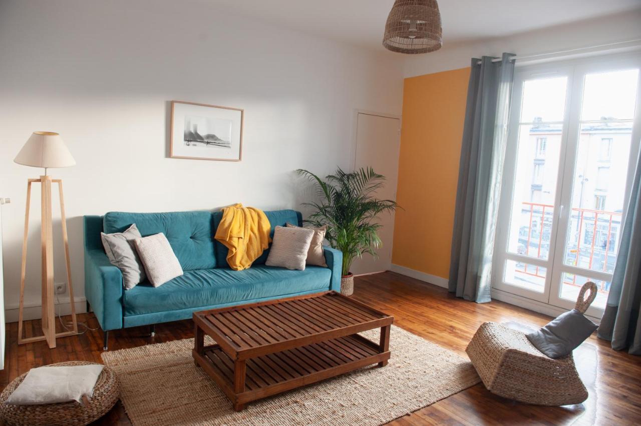Appartement Spacieux Avec Balcon Et Parking Brest Exterior photo