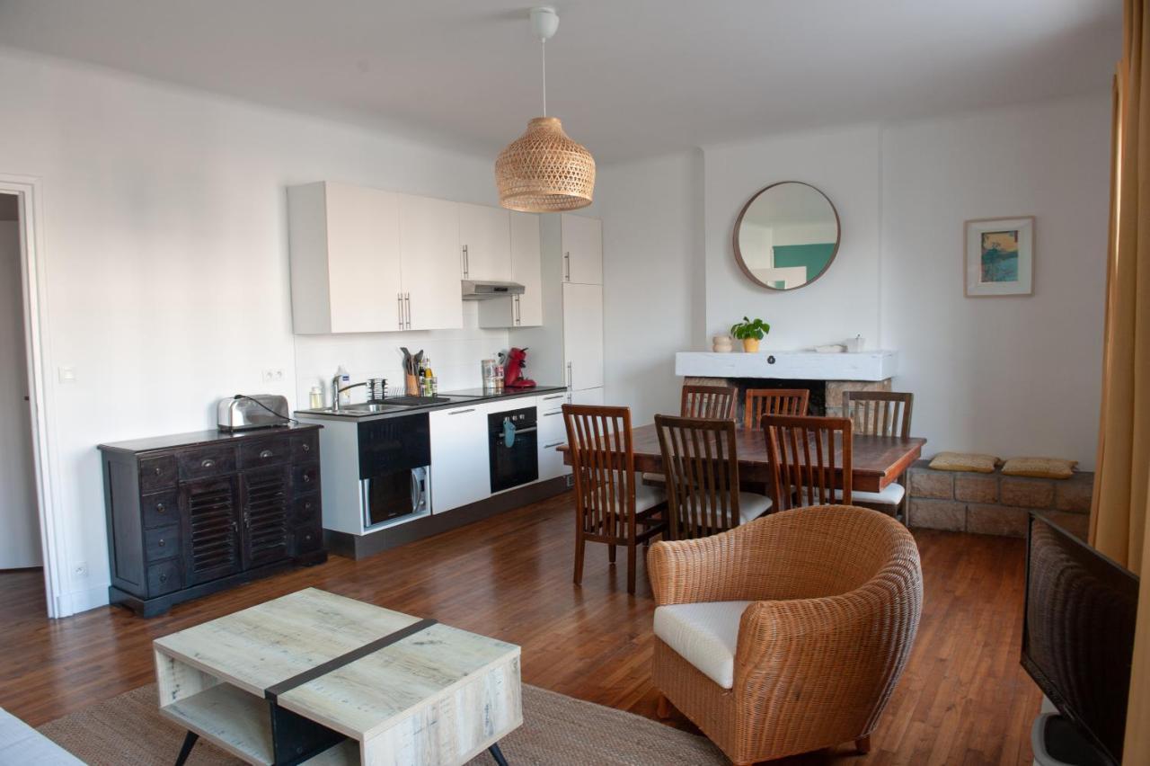 Appartement Spacieux Avec Balcon Et Parking Brest Exterior photo